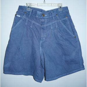 Vintage 90s Chic Womens Blue Denim Shorts